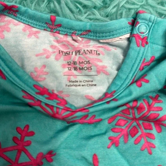 Posh peanut queen of snowflakes bubble romper - Picture 4 of 4